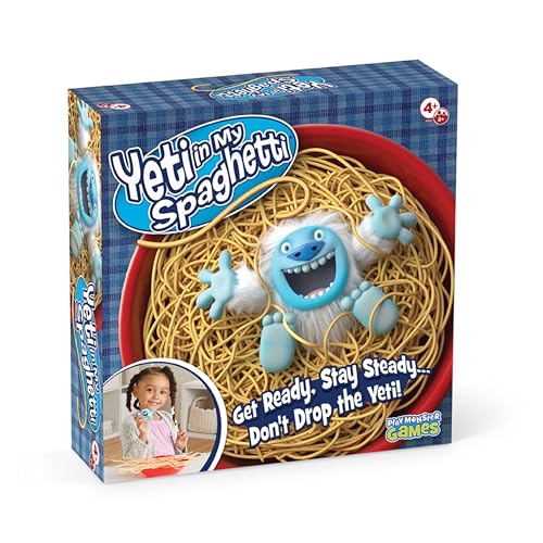 Yeti in My Spaghetti Board Game – Kids Games, Family Game, Multi-Player, Board Games for Family Night, Preschool Toys, Hand-Eye-Coordination Game, Don’t Drop Yeti, Ages 4+ 1