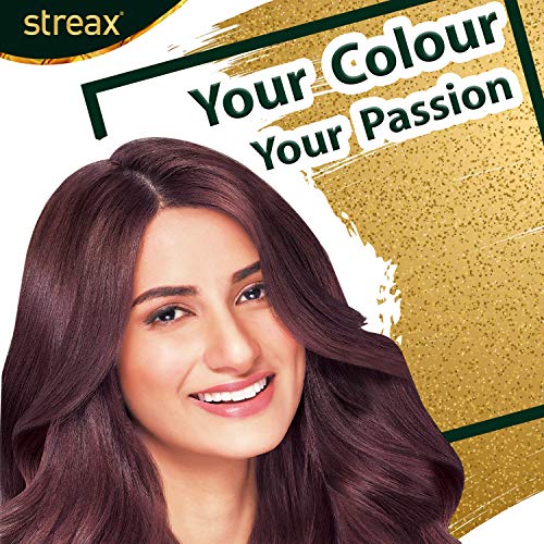 Streax Cream Hair Color for Unisex, 60ml - 3.16 Burgundy (Pack of 4) 3