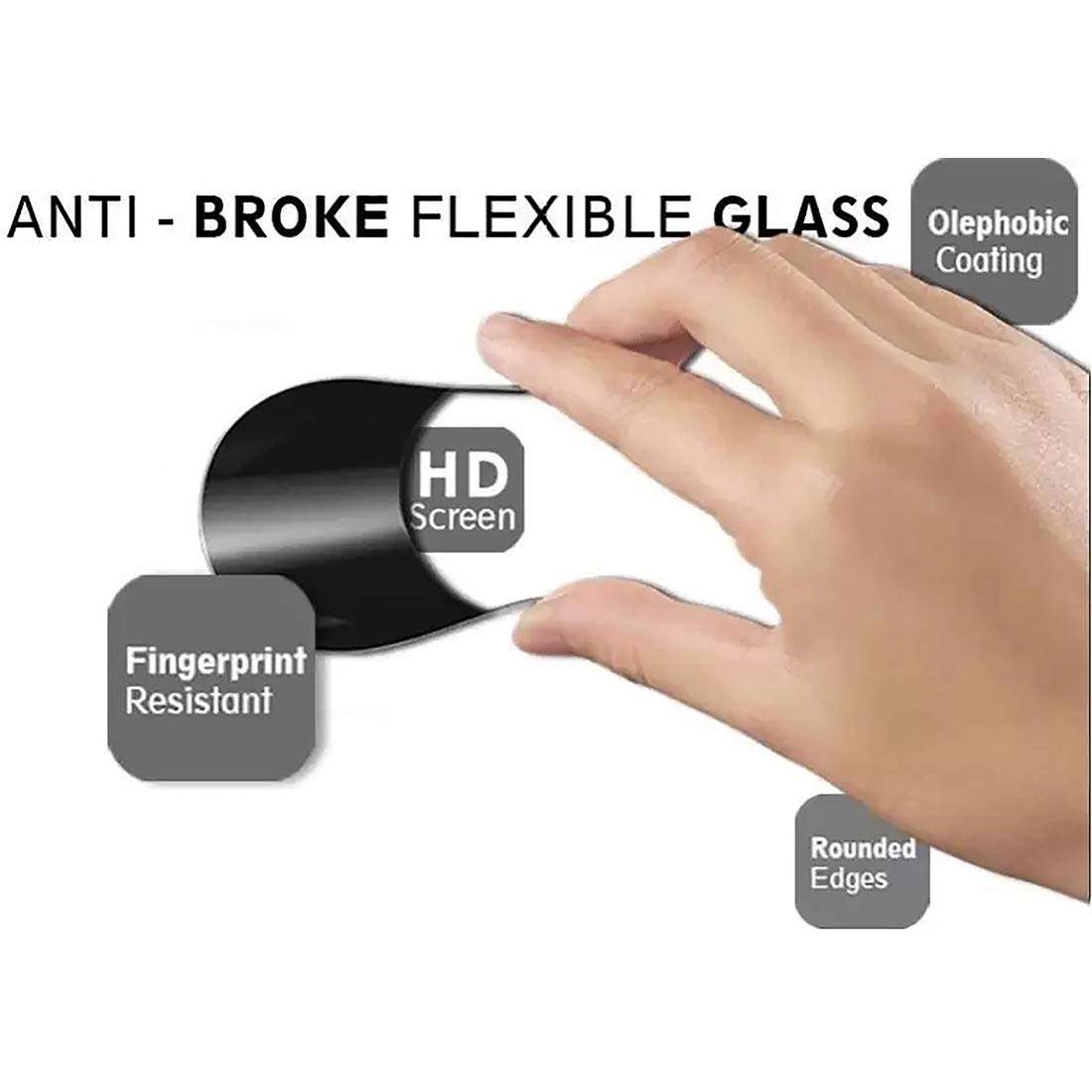 Casotec Hammer Proof Impossible Film Screen Protector [Not a Tempered Glass] Screen Guard for Apple iPhone 12 Mini (Front & Back) 4