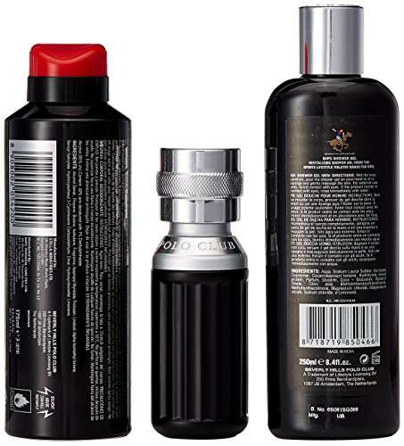 Beverly Hills Polo Club Gift Set 2 for Men (Eau De Toilette, Body Wash and Deodorant) 3