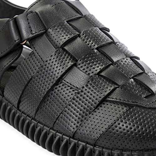 ONE8 Select By Virat Kohli Black Wingman Sandals 5