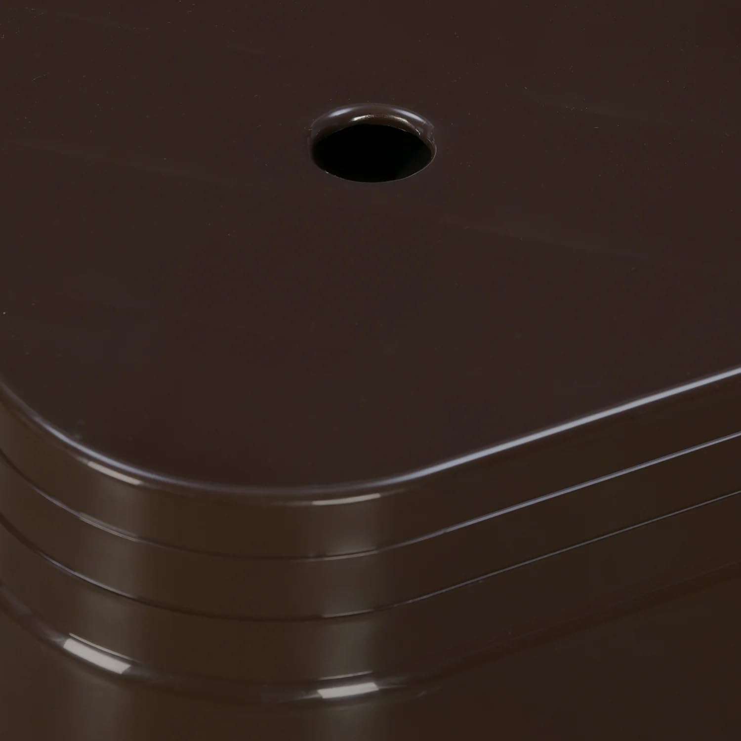 Nilkamal Gogo STL32 Strong and Durable Plastic Seating Stool for Home | Bedroom | Bathroom | Kitchen | Living Room | Office | Adult Stool with high Load Capacity (Season Rust Brown) 5