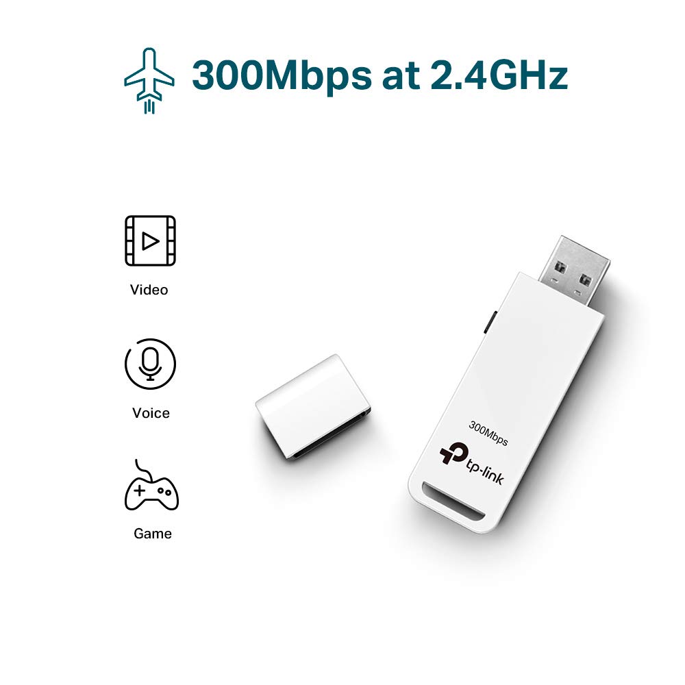 TP-Link 300Mbps Wireless 3G/4G Portable Router with Access Point & TL-WN821N 300 MBPS WiFi WI-FI Wireless N USB Adapter & UE300 USB 3.0 to RJ45 Gigabit Ethernet Network Adapter - Plug and Play 6