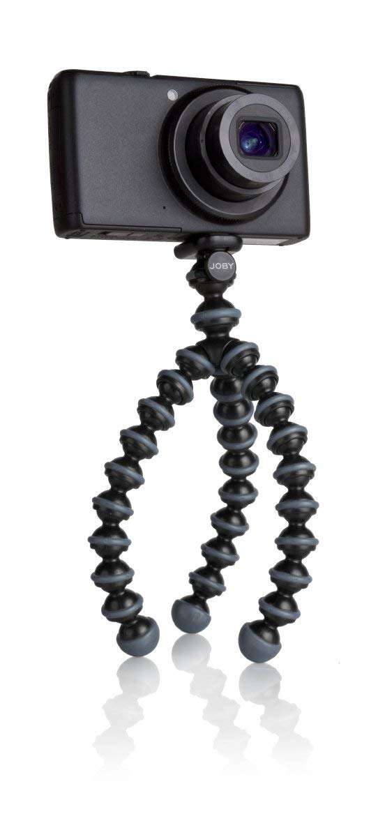 Texton Octopus Shape Flexible Camera Tripod Stand for Point and Shoot Cameras Adjustable 360 Angle for Smartphones 3