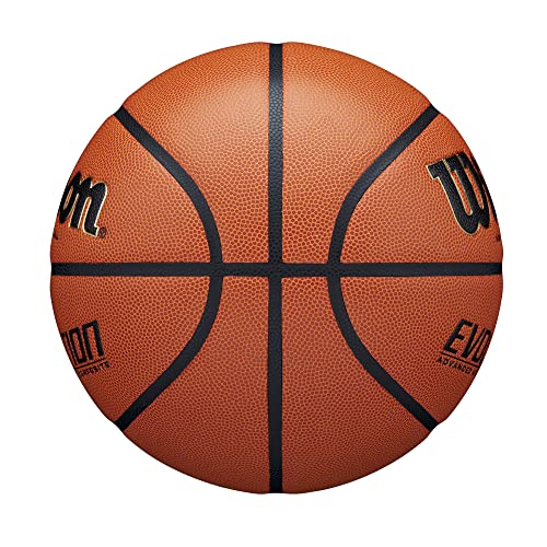 WILSON Evolution Game Basketball - Game Ball, Size 7 - 29.5" 5