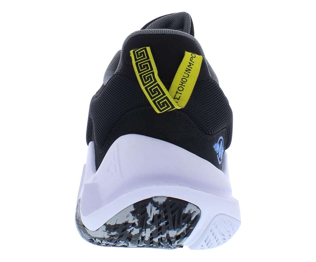 Nike Men's Giannis Immortality 2 Athletic Basketball Shoes (Black White University Blue) US Size 10.5 5