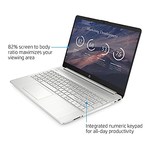 HP 15.6" Full HD Premium Laptop, AMD Ryzen 5-5500u Processor, 8GB DDR4, 256GB SSD, 802.11ac, Bluetooth, HDMI, Windows 10, W/Silmarils Accessories 3
