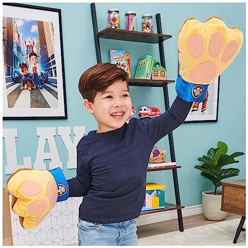 Paw Patrol, Chase Hero Paws Role Play Plush Toy with 10 Sounds and Phrases, Pretend Play Costume for Kids Ages 3 and up 3