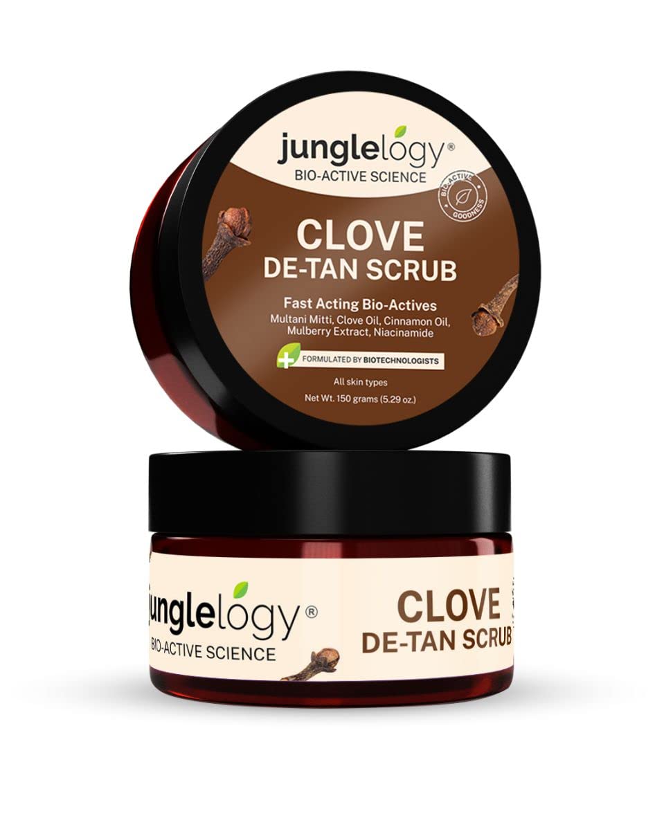 Junglelogy Natural Clove De-Tan Scrub 1