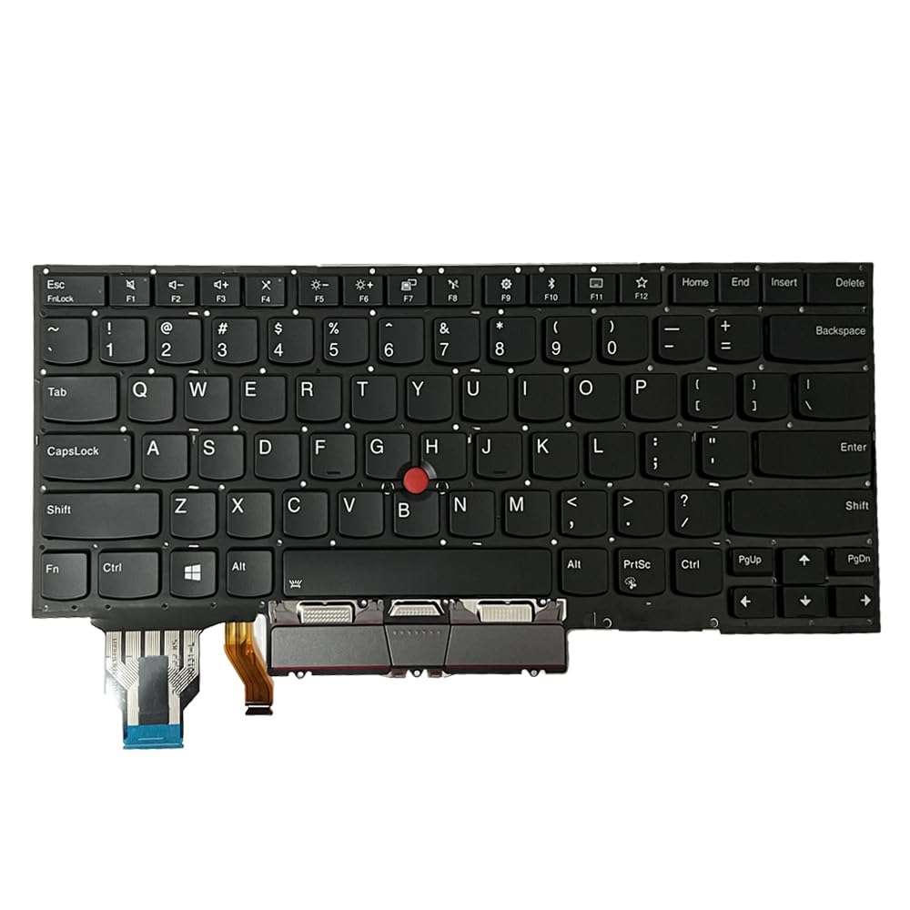Zahara RGB Grey Touchpad Trackpad Clickpad Keyboard Backlight Backlit Replacement for Lenovo ThinkPad X1 Yoga 4th Gen 20QF 20QG 20SA 20SB 4