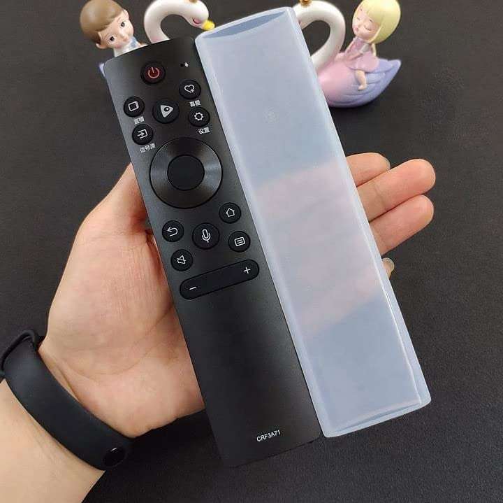 Bletilla 3 Pcs Silicone Remote Cover |Remote Case for Television and Air Conditioner| Remote Control Protective Cover |Transparent Silicone | Anti Dust Remote Cover for Tv and Ac(Transparent) 5