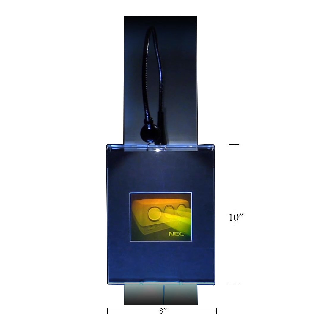 3D Commercial Projector Hologram Picture (Lighted Wall Display), Collectible Photopolymer Type Film 4