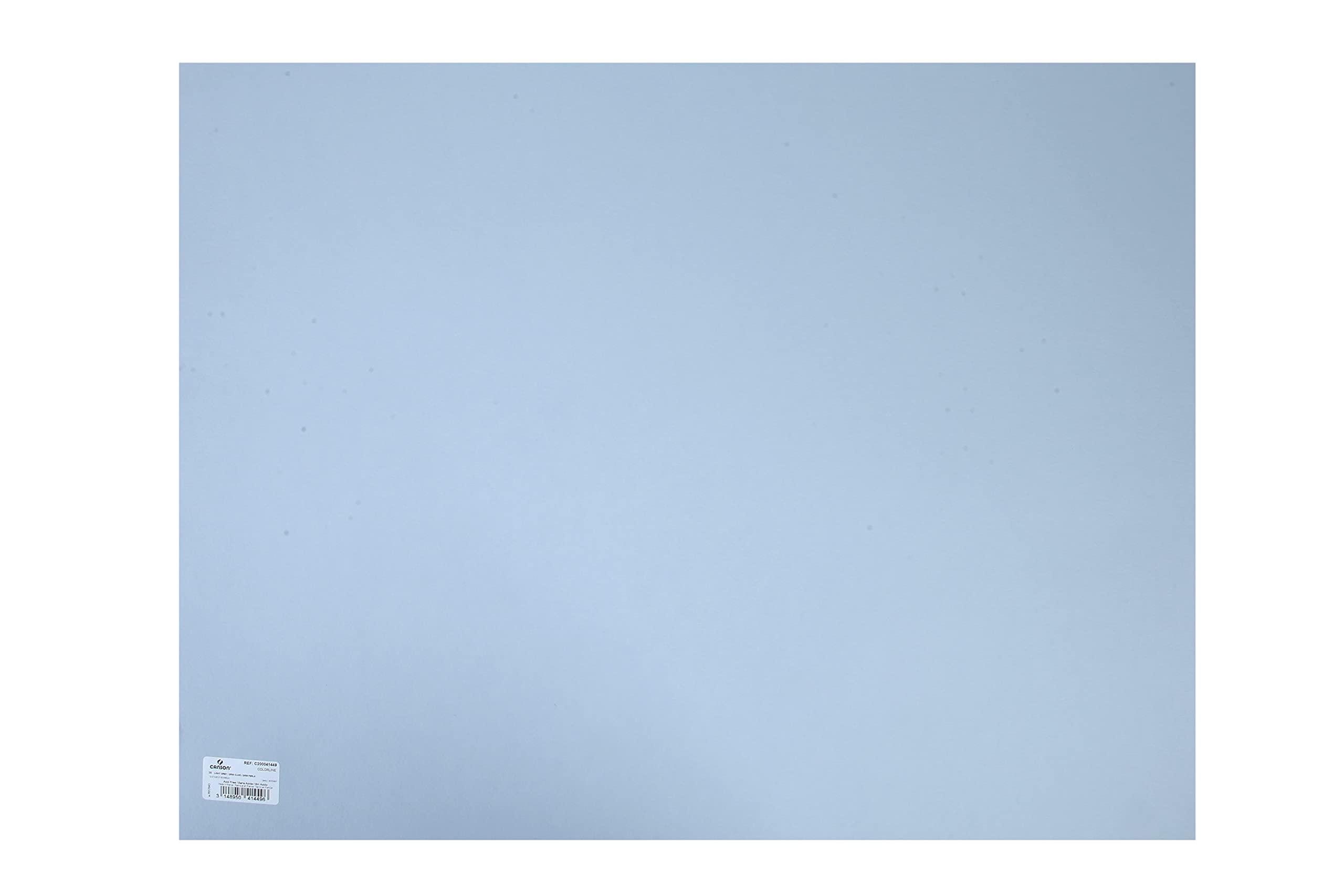 Canson Colorline 300 GSM Grainy 50 x 65 cm Coloured Drawing Paper Sheets(Light Grey, 10 Sheets) 1