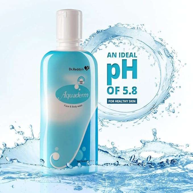 Aqua-derm Face & Body Wash 200ml-Pack of 2 3
