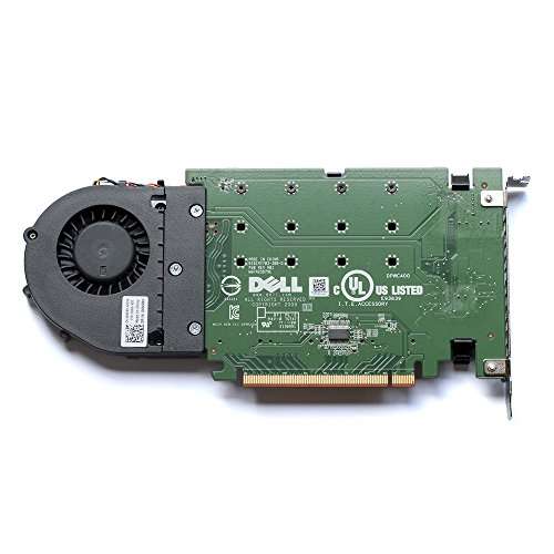 Dell Ultra-Speed Drive Quad NVMe M.2 PCIe x16 Card (Adapter Only) 2
