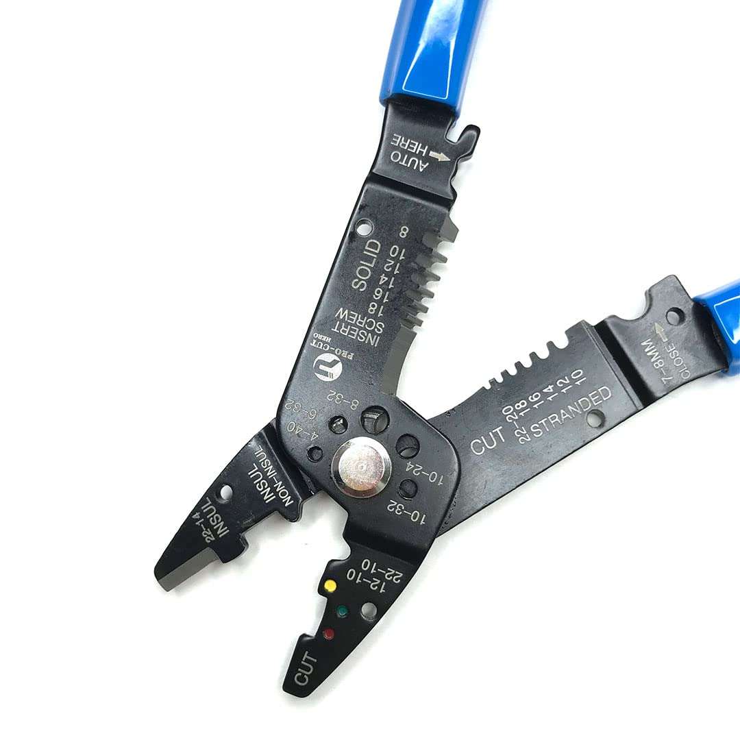 Mcare Professional Wire Stripper, Heavy duty Tool for stripping wires, Industrial, Electronics & Multipurpose Hand Tools. 4