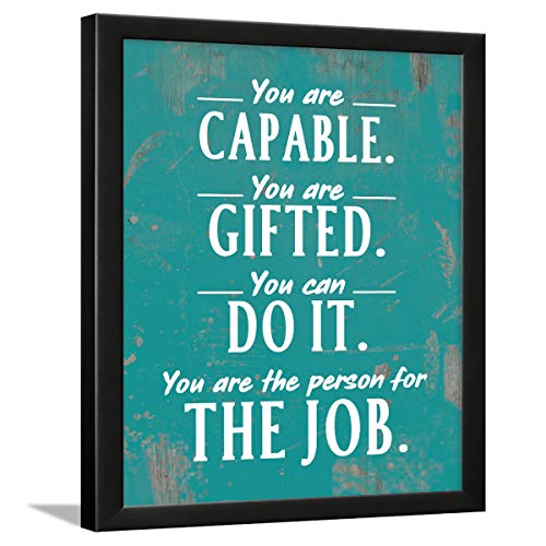 Chaka Chaundh - Office Quotes Frames - Motivational Quotes Wall Frames for Office - HR, Job, Employed Quotes Framed Posters Job Business Quotes Wall Frame - Office Quotes Poster - (13.6 X 10.6 Inches) 1