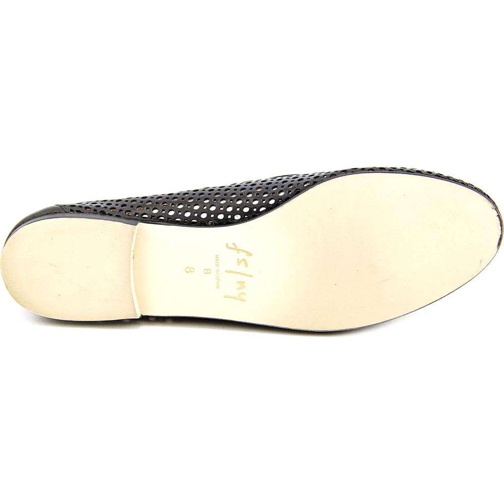 French Sole Women's Nymph Ballet Flat, Black, 8.5 4
