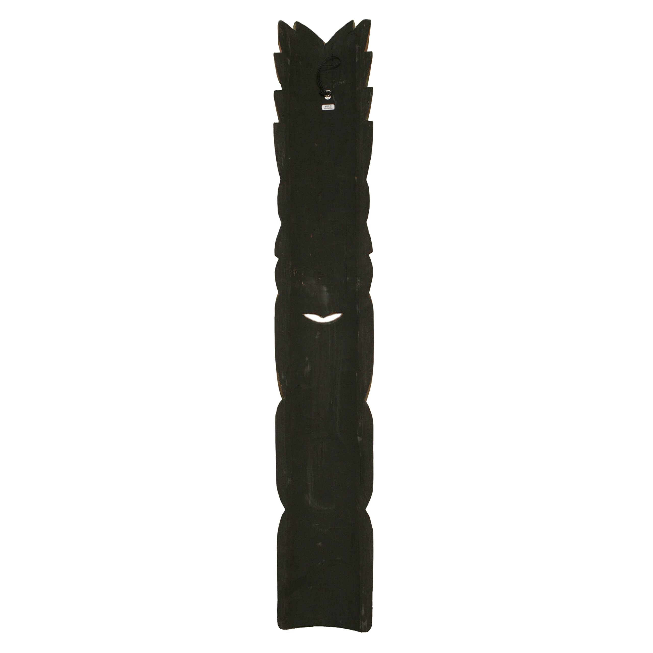 Forever Bamboo Tiki Mask Crazy Classic Tongue Outdoor Decoration 40" 6