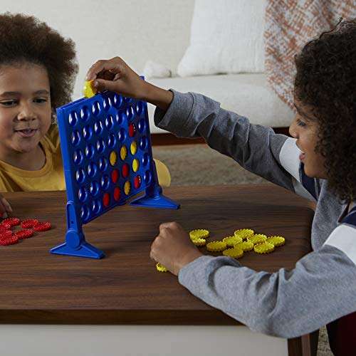 Hasbro Gaming Connect 4 Classic Grid,4 in a Row Game,Strategy Board Games for Kids,2 Player .for Family and Kids,Ages 6 and Up 4