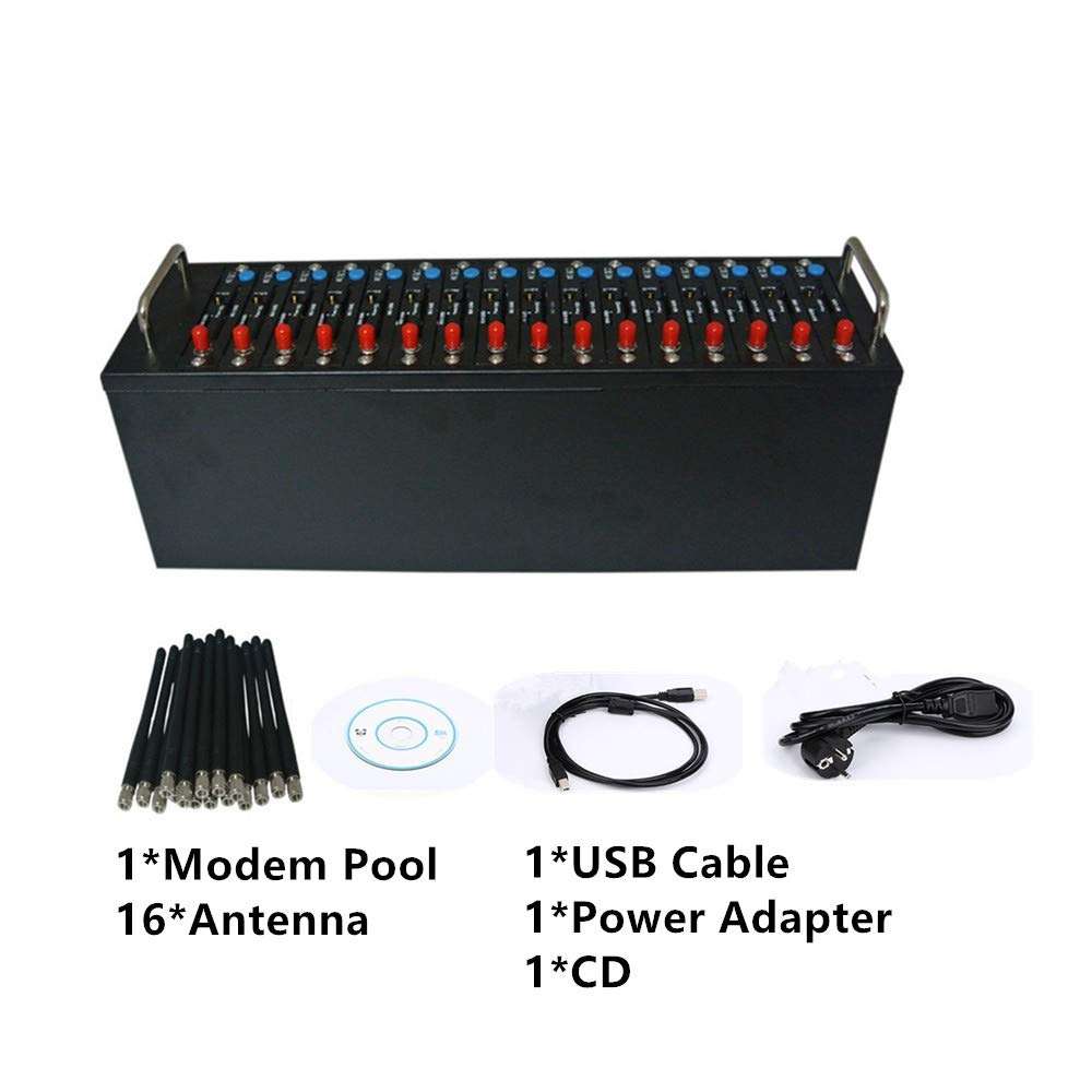 Bulk SMS Device with Quectel EC25 Module 4G LTE 16 Port USB Interface SMS STK IMEI Change 6