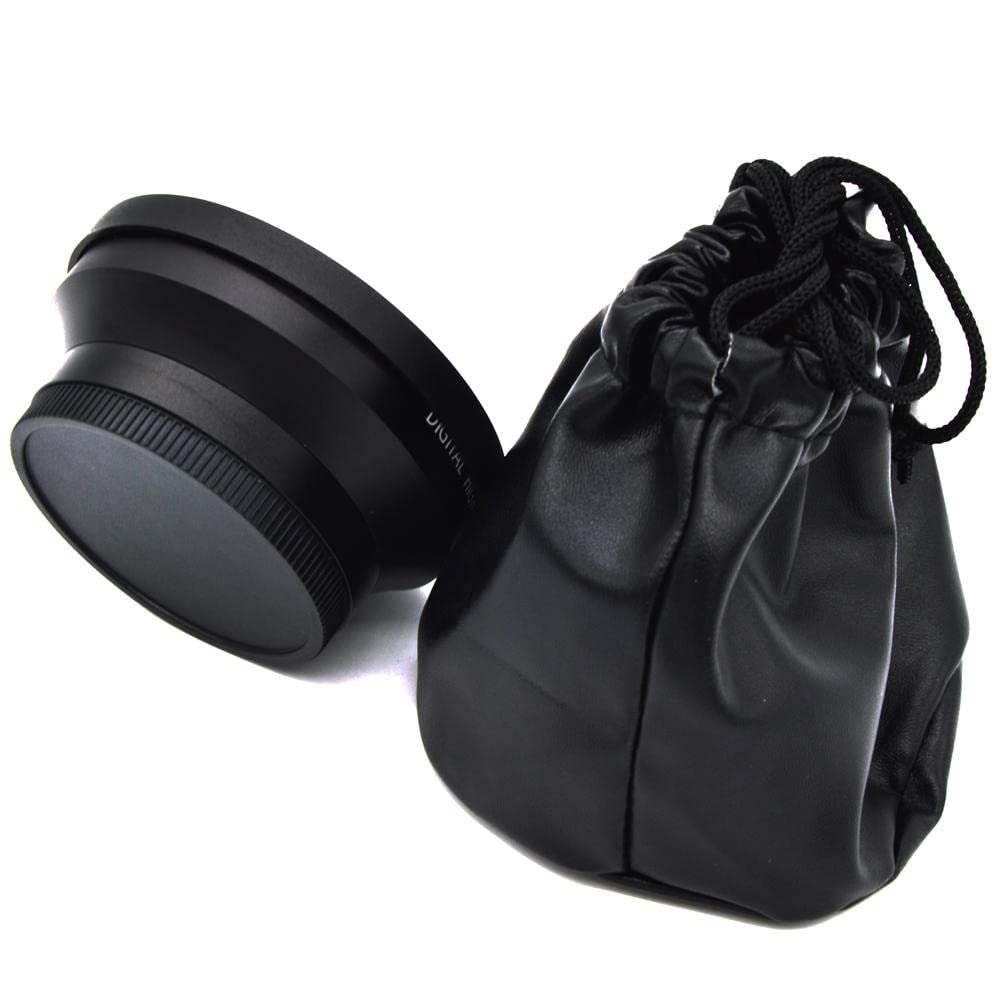 IVELECT 0.43x Wide Angle Lens Super High Resolution for 62mm Front Threads Camera 5