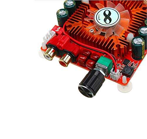 Robodo TDA7498E Double 160W Power Amplifier Dual Channel Stereo Audio Amplifier Module Support BTL Mode, Multicolored (BE0323) 3
