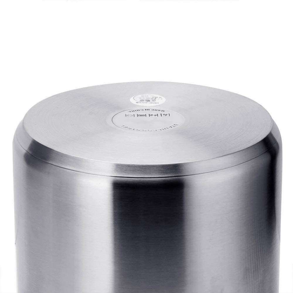 Cooking Pots Pans Stockpot Stainless Steel Asparagus Vegetable Pots with lid Suitable for All Stove Tops Including Induction cookware,Silver Frying Pan -22 * 20cm frying pan Wok 3