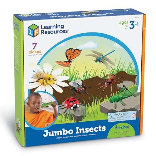 Learning Resources Jumbo Insects, 7-Insects 1