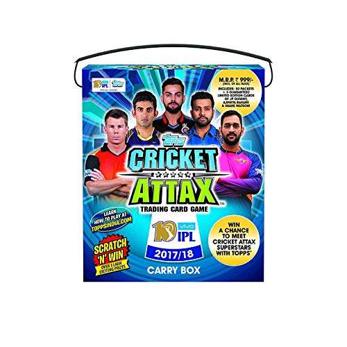Topps India Cricket Attax 2017/18 Carry Box 1