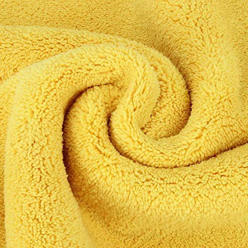 Moe Clean 700 GSM Automotive Drying Towel Microfiber Cleaning Cloth for Cleaning - 30 X 40 cm Random Color (Multicolour) 6