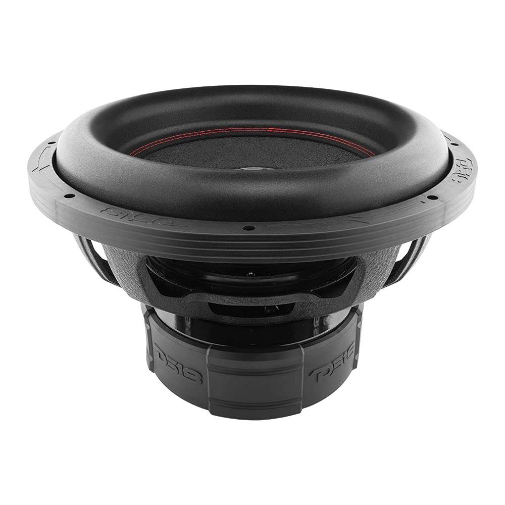 DS18 EXL-XX15.4DHE 15” High Excursion Car Subwoofer 4000 Watts Dual Voice Coil 4+4 Ohms (1 Speaker) 6