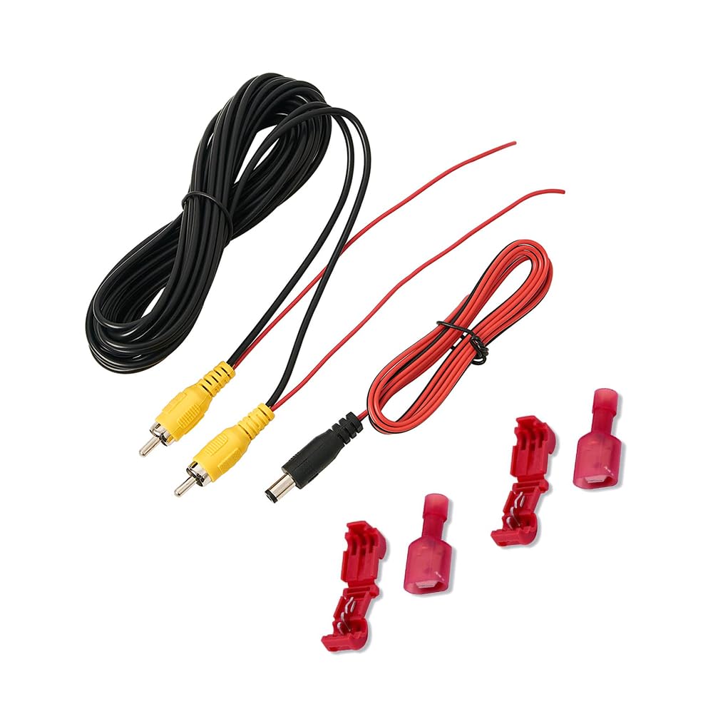 aSATAH AHD/CVBS Car Rear View Camera's Fisheye Lens Dynamic Trajectory Tracks Line Cable & Vehicle Camera for Nissan Tiida/Versa Hatchback/Grand Livina/Pulsar/Fairlady Z &170° Wide-angle Backup Camera 6