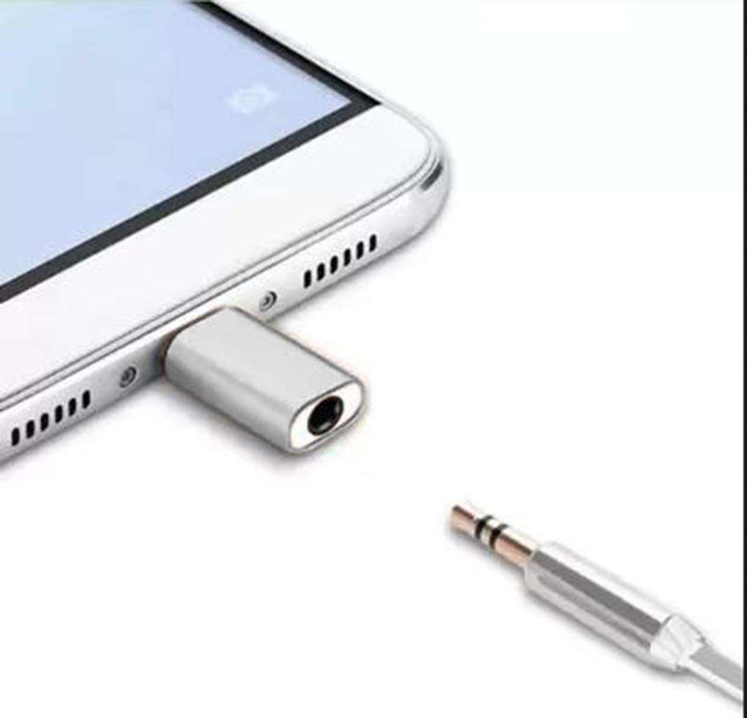 Multicolor USB Type C to 3.5mm Jack Converter Audio Adapter, Type-C - Set of 1 5