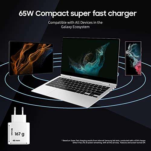 Samsung Galaxy Book2 Intel 12th Gen core i5 39.6cm (15.6") FHD LED Thin & Light Laptop (16 GB/512 GB SSD/Windows 11/MS Office/Backlit Keyboard/Finger Print Reader/Silver/1.55Kg), NP750XED-KC3IN 6