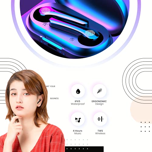 Mingpai Lb20 Bluetooth Truly Wireless In Ear Earbuds With Microphone Black 6