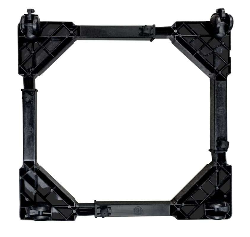 Brittneymart (Best Suitable for 6.5 kg Panasonic Washing Machine) Fully Fiber Premium Heavy Duty Fully Top Load Washing Machine Stand/Trolley 4