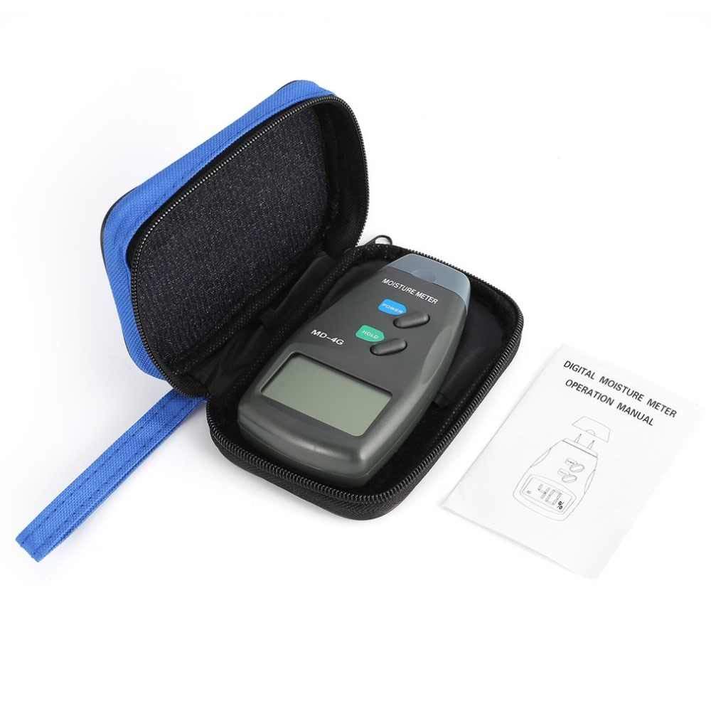 Niyam Wood Moisture Meter Humidity Tester 4 Pin with LCD 4
