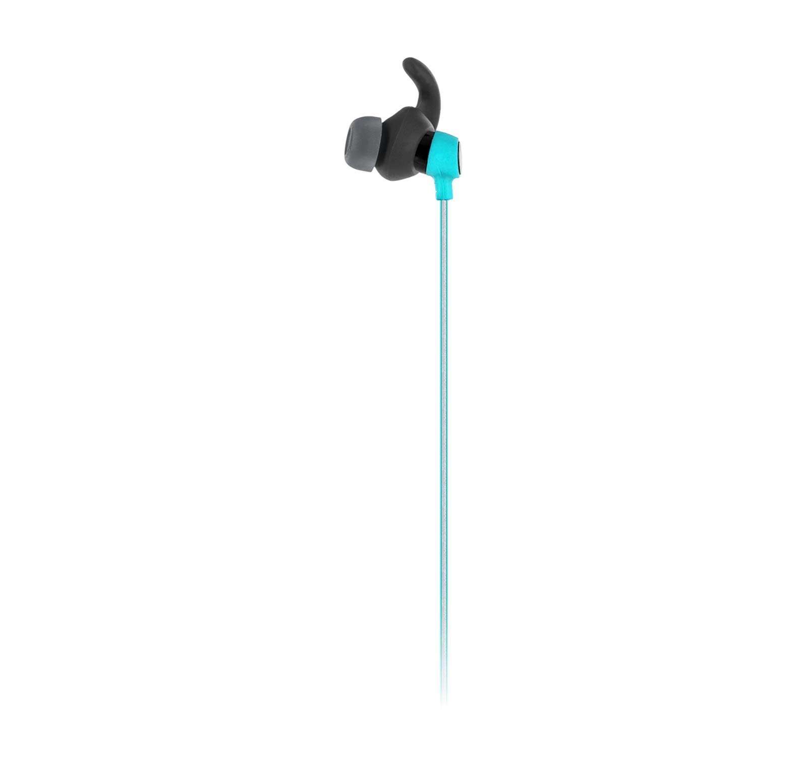 JBL Reflect Mini In-Ear Headphones 3.5mm Stereo Wired Sweatproof Earbud with 1 Button Remote and Mic, Teal 2