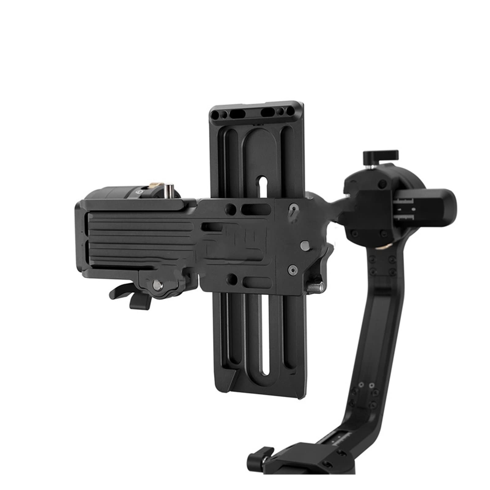 3- Handheld Gimbal Stabilizer DSLR Mirrorless Camera Live Video Kit for Outdoor Video Recording (Bundle : 2S) 4