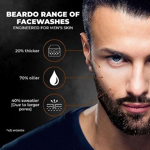 Beardo Detan Combo For Men (Set of 2) | Detan Body Wash & Detan Face Wash with Powerful Coffee Extract for Tan Removal | Hydrates & Exfoliates Men's Skin for Oil Control 6