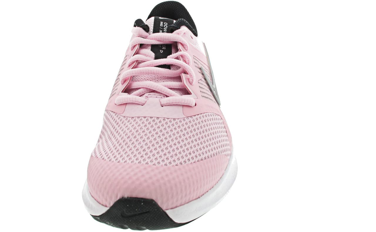 NIKE Men's Running Walking Shoe, Pink Foam Metallic Silver Bla, X-Large 4