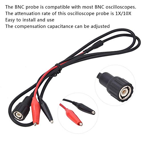 1X 10X BNC Oscilloscope Probe Attenuation Oscilloscope Parts EU Standard 6