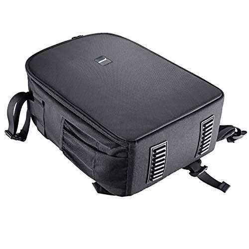 Neewer Camera Backpack Bag for Photographers - Waterproof & Shockproof with Partition, DSLR & Mirrorless Camera Insert Case for Lens, Flash & Accessories (Orange Interior) 6