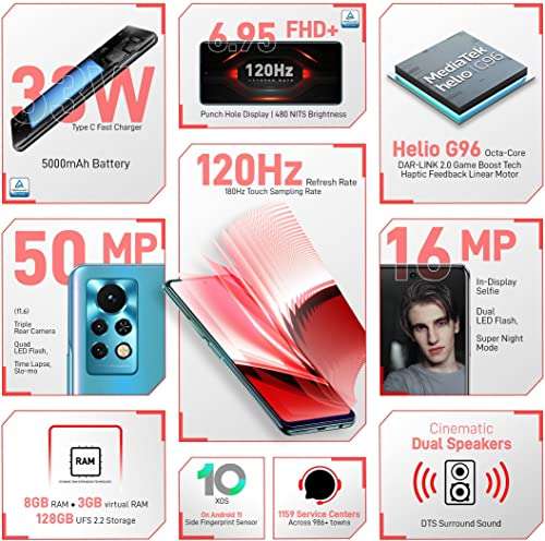 Infinix Note 11s Free Fire Edition (Mithril Grey, 8GB RAM, 128GB Storage) 2