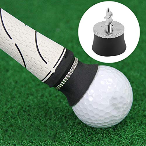 Xinde Golf Ball Retriever, Detachable Golf Pick Up, Golf Ball Grabber, Energy Saving Convenient Silicone and Alloy Material for Golf Course for Golf Lovers 3