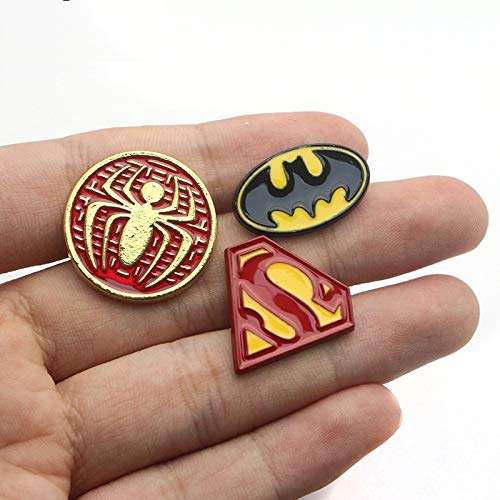 Cupid Batman Enamel Zinc Alloy Action Figure Collectible Backpack Badge Pin 5
