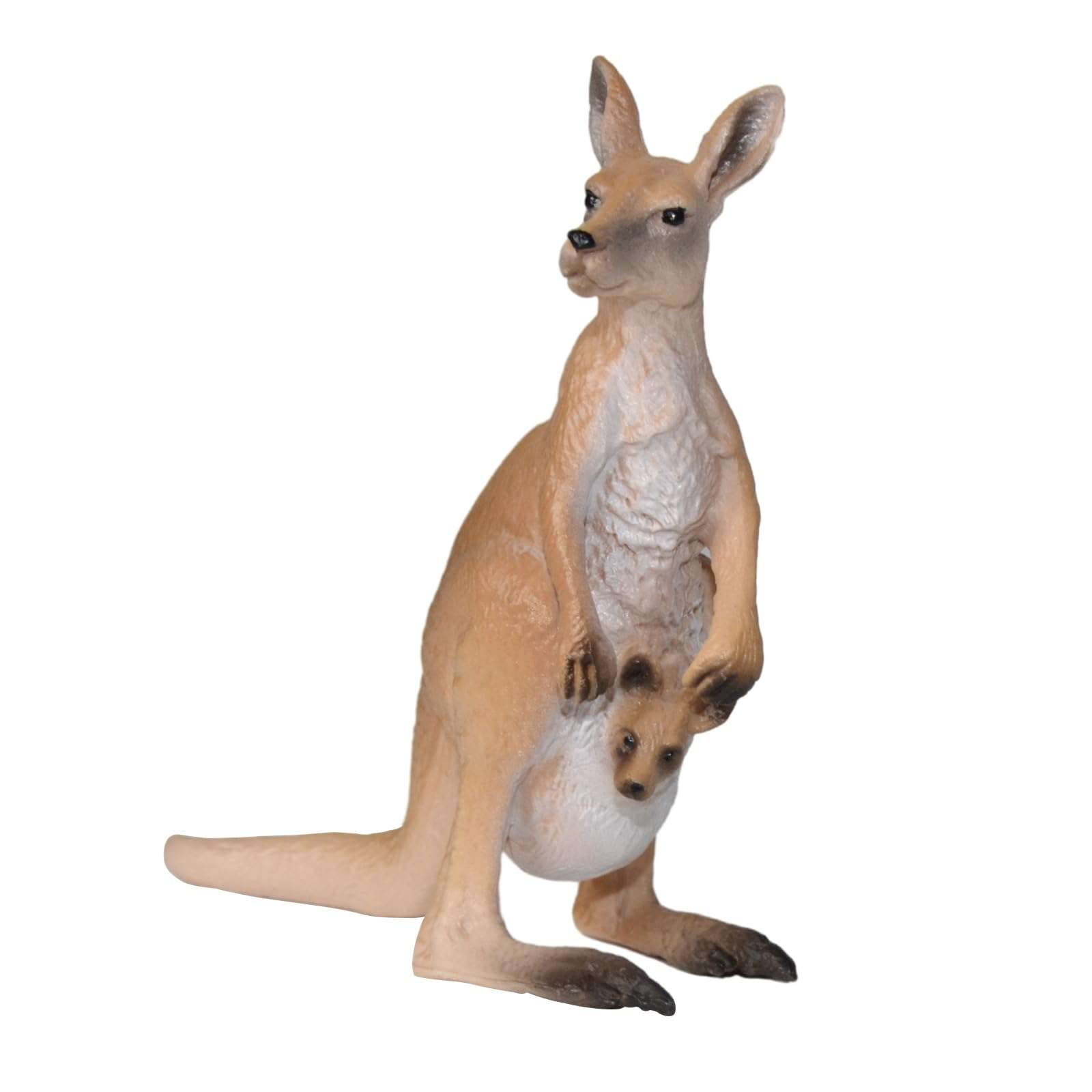 Andux Realistic Animals Figures Toys Marine Life Wild Jungle Learning Educational Playset FZDW-03 (Kangaroo) 1