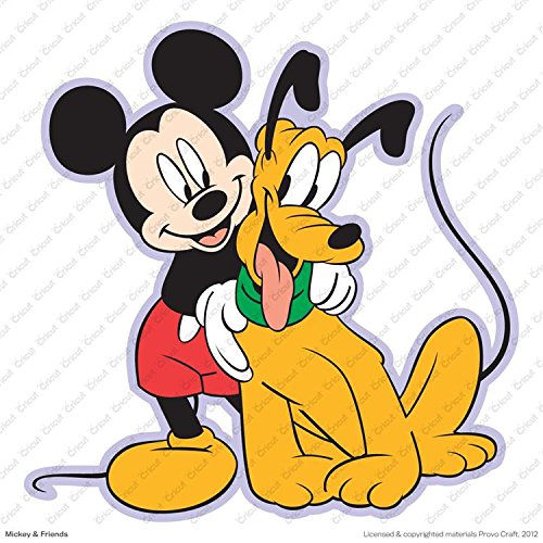 Cricut 29-0382 Shape Mickey and Friends Cartridge for Cricut Cutting Machines 5