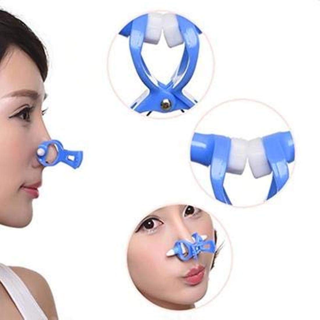Digital Shoppy Secret 3D Invisible Rhino Correct Nose Up Lifting Shaper Clip and Tool Hook Straightening Kit -3 Pieces (Pink, Blue and Black) 4